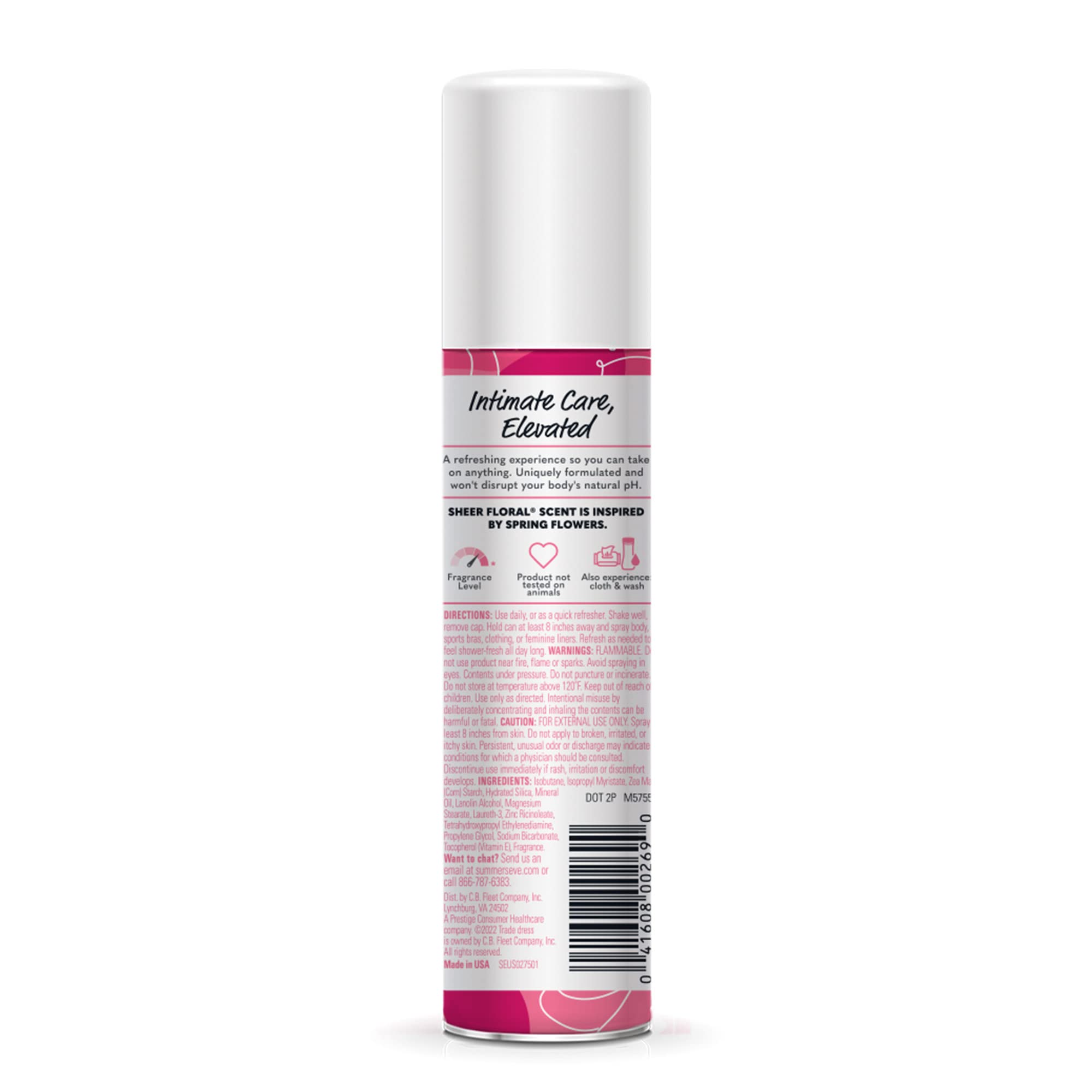 Summer's Eve Freshening Spray | Sheer Floral| 2 oz Size | Pack of 6 | pH Balanced, Dermatologist Summer's Eve uk supplements