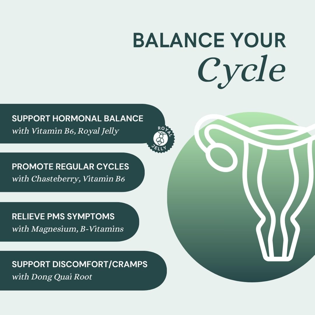 Dr Sosnowski's Hormone Balance | Multivitamin for Women to Support Hormonal Regulation, Energy, Mental Clarity & Skin | Bee Propolis, Ashwagandha, Dong Quai, Magnesium, B6 Vitamins | 60 Capsules Dr Sosnowski's uk supplements