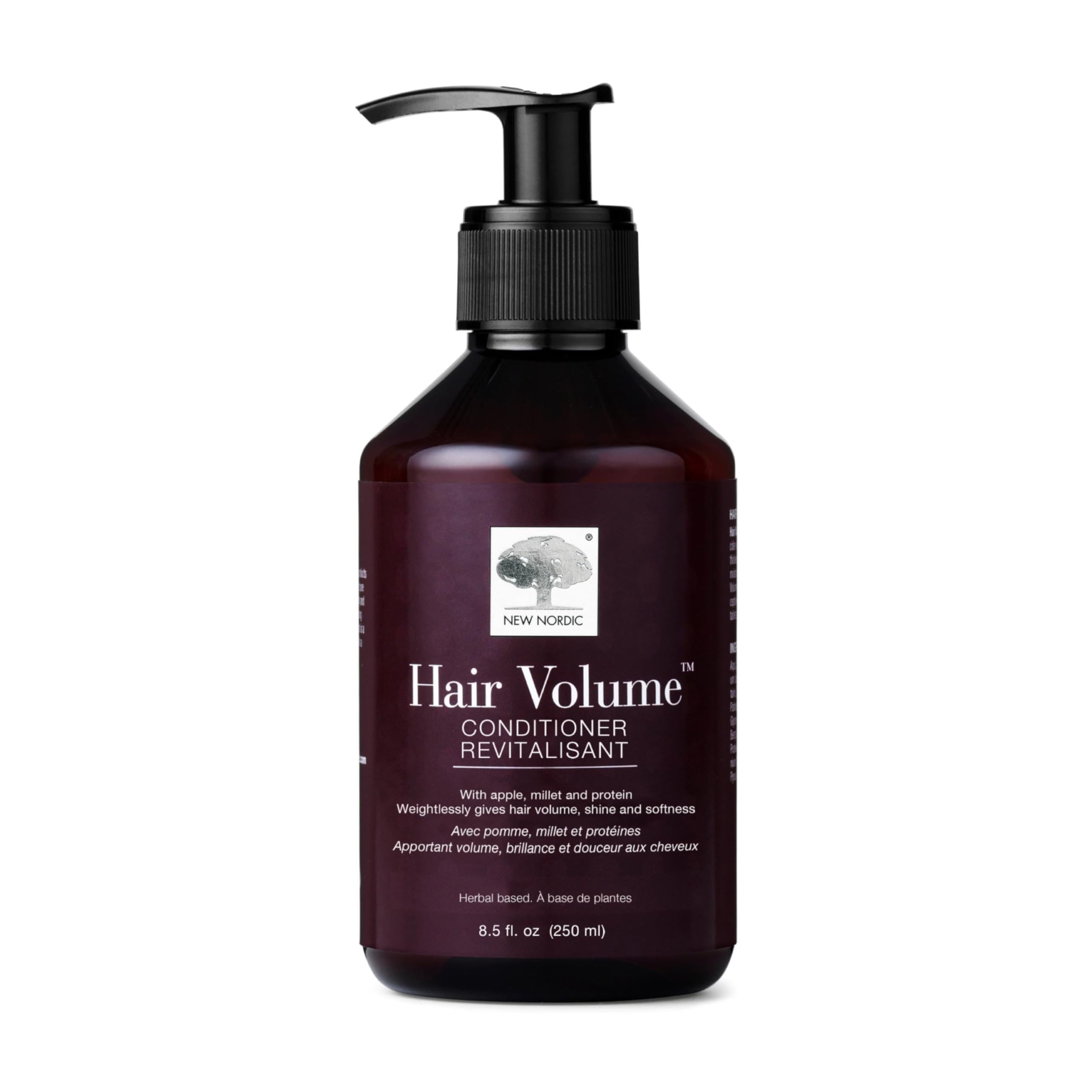 New Nordic Hair Volume Conditioner, Creamy Herbal Recipe to Weightlessly Hydrate, Volumize, Soften & Shine, Vegan, Clean Ingredients, 8.5 Fl Oz NEW NORDIC uk supplements
