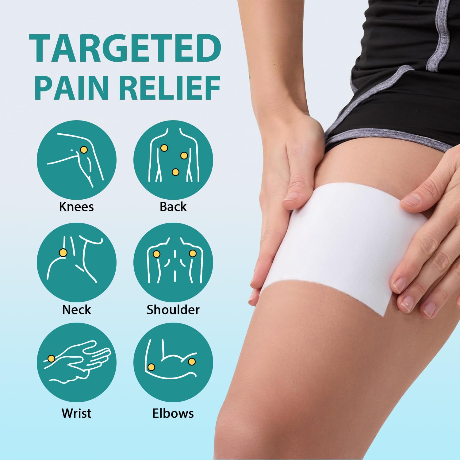 KD 4% Lidocaine Pain Relief Patches: Maximum Strength Lidocaine Patch for Back, Neck, Shoulder, Knee Pain, and Muscle Soreness – Large 3.9” x 5.5” (7 Count) KD uk supplements