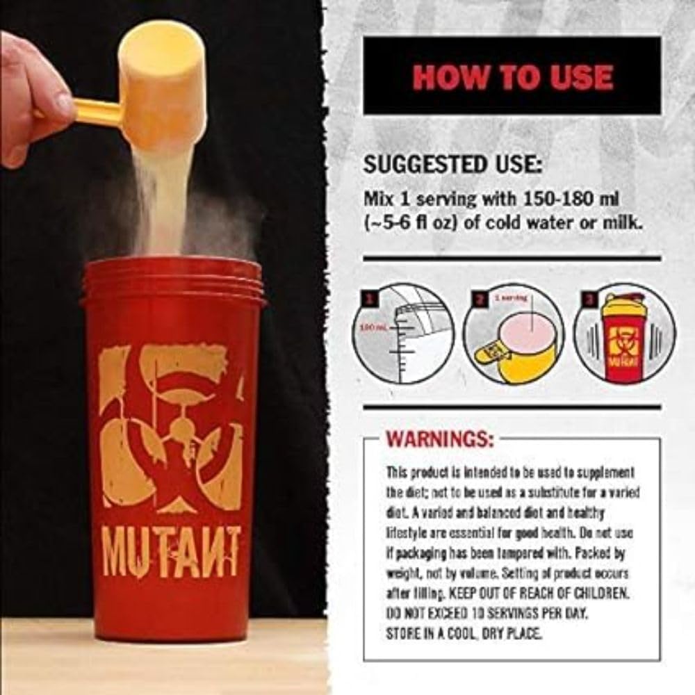 Mutant Pro – Triple Whey Protein Supplement – Time-Released for Enhanced Amino Acid Absorption Mutant uk supplements