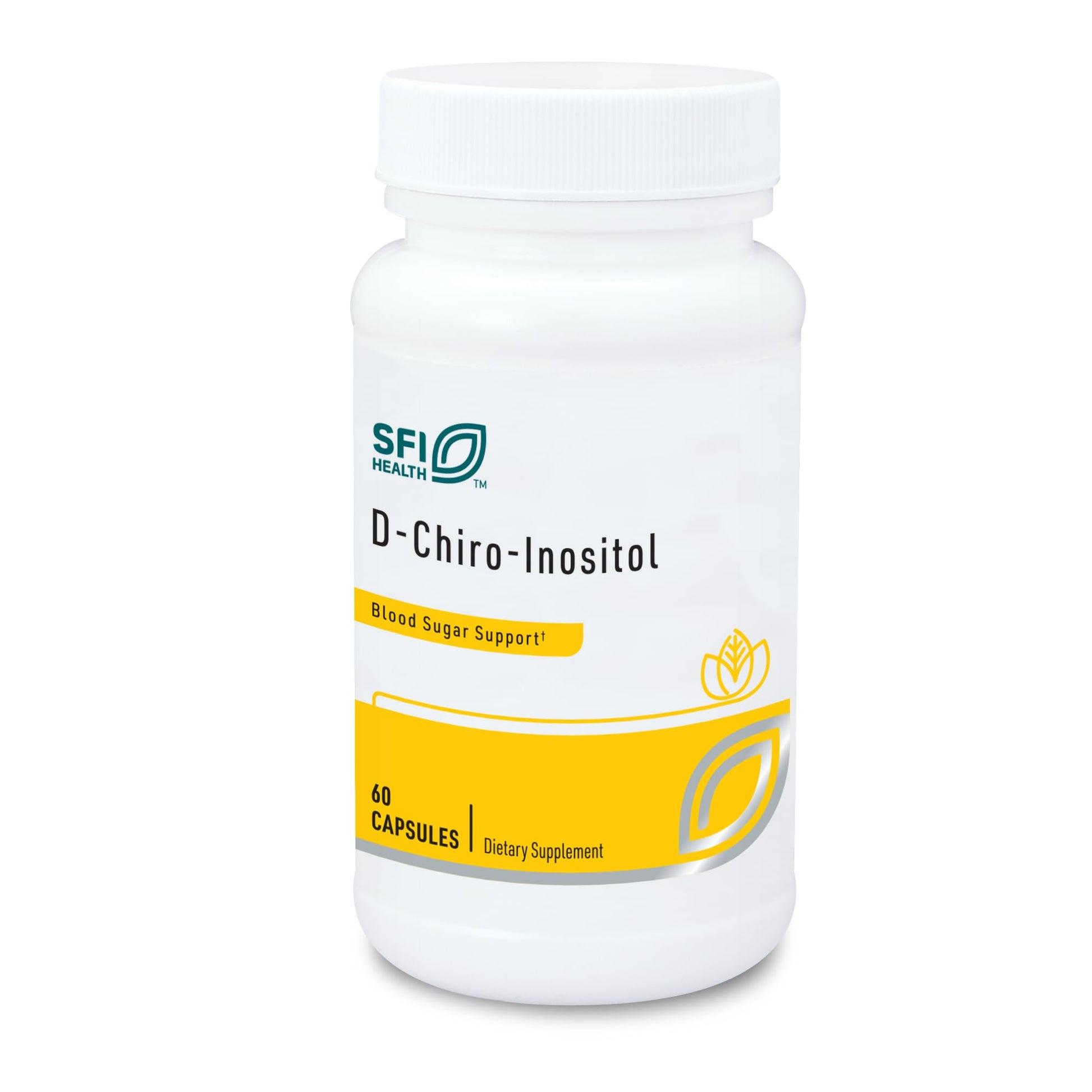 SFI Health Klaire Labs D-Chiro-Inositol - 150 Milligrams Hypoallergenic Supplement (60 Capsules) SFI Health uk supplements