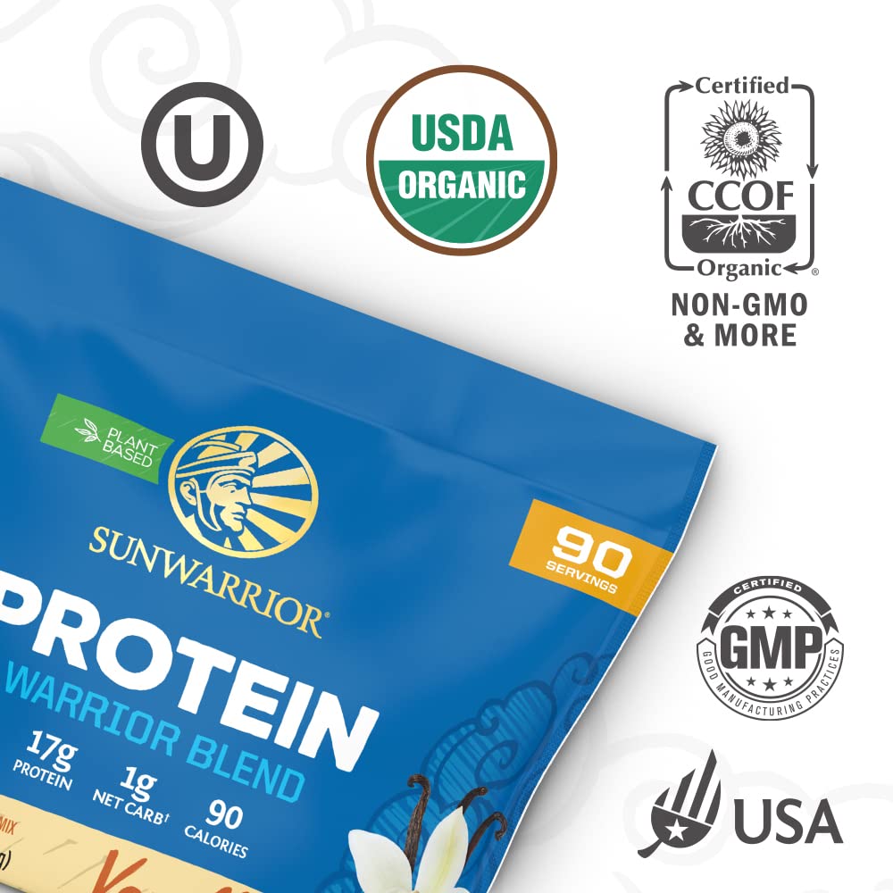 Sunwarrior Vegan Organic Protein Powder Plant-Based | BCAA Amino Acids Hemp Seed Sunwarrior uk supplements