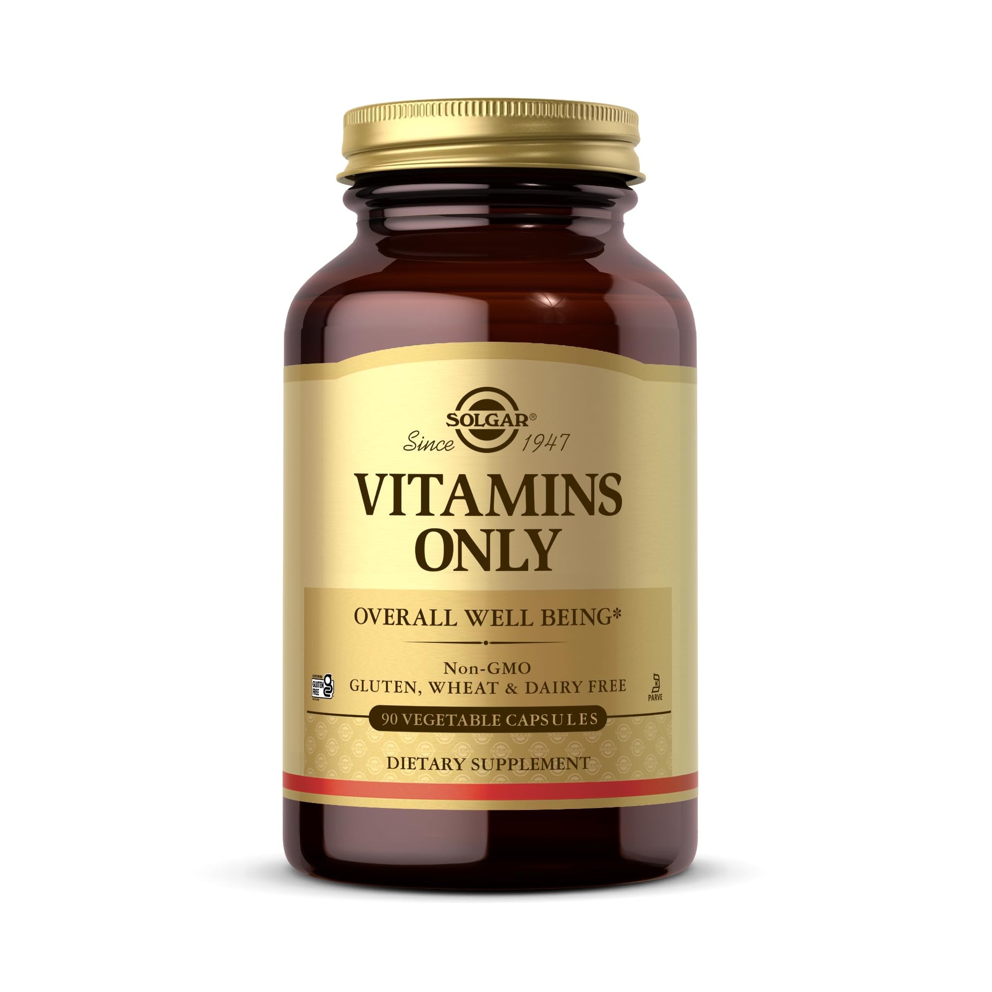 Solgar - Vitamins Only, 90 veggie caps Solgar uk supplements