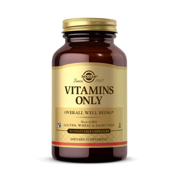 Solgar - Vitamins Only, 90 veggie caps Solgar uk supplements
