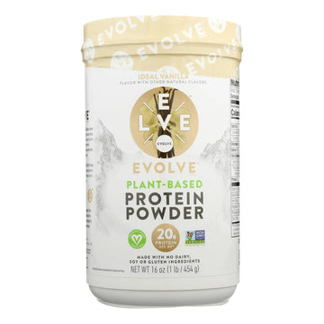 Evolve Protein Powder, Ideal Vanilla, 20g Protein, 1 Pound Evolve uk supplements