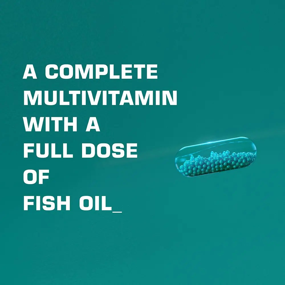 ORB Men’S MULTIVITAMIN + Fish Oil – A Complete Multi + Fish Oil |Heart Health Support, Antioxidant Support, Supports a Positive Mood Orb Wellness uk supplements