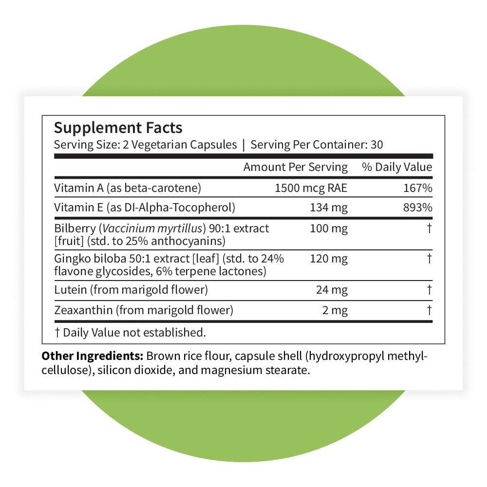 Pattern Wellness Vision Complex Supplement – Daily Eye & Visual Function Support – Herbal Extract & Vitamin Blend – 60 Vegan Capsules Pattern Wellness uk supplements