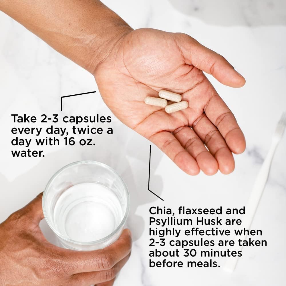 Pure for Men Original Stay Ready Fiber Supplement (120 Capsules) + Vegan Multivitamin (120 Capsules) Pure for Men uk supplements