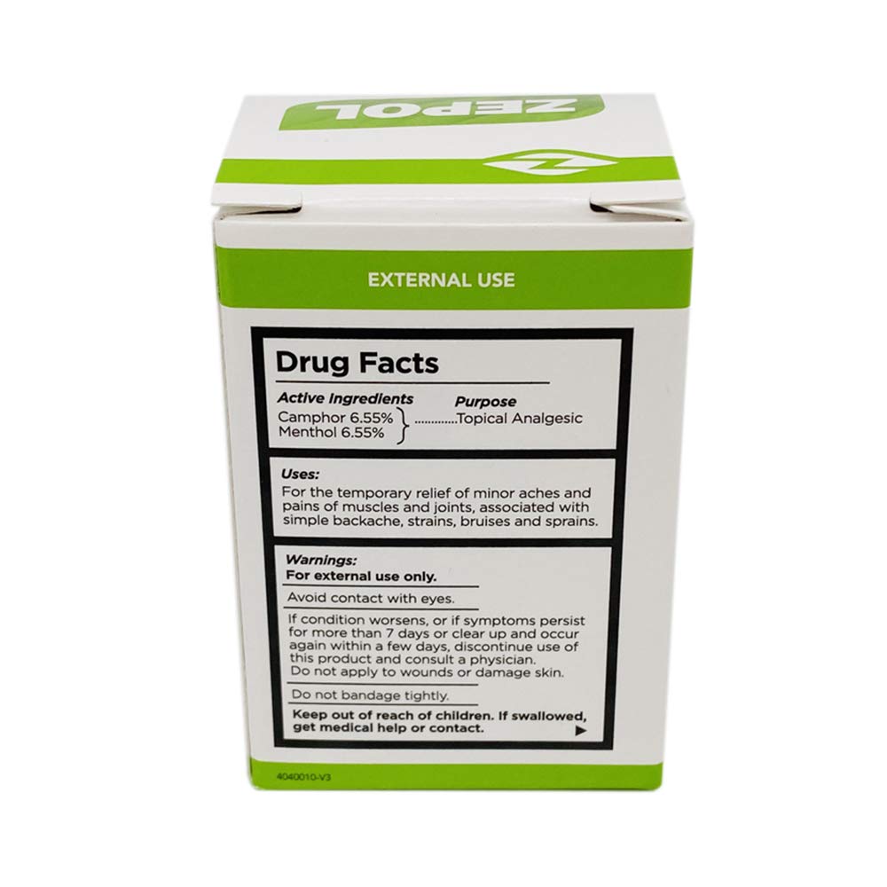Zepol Topical Analgesic Ointment 1 oz. Zepol uk supplements