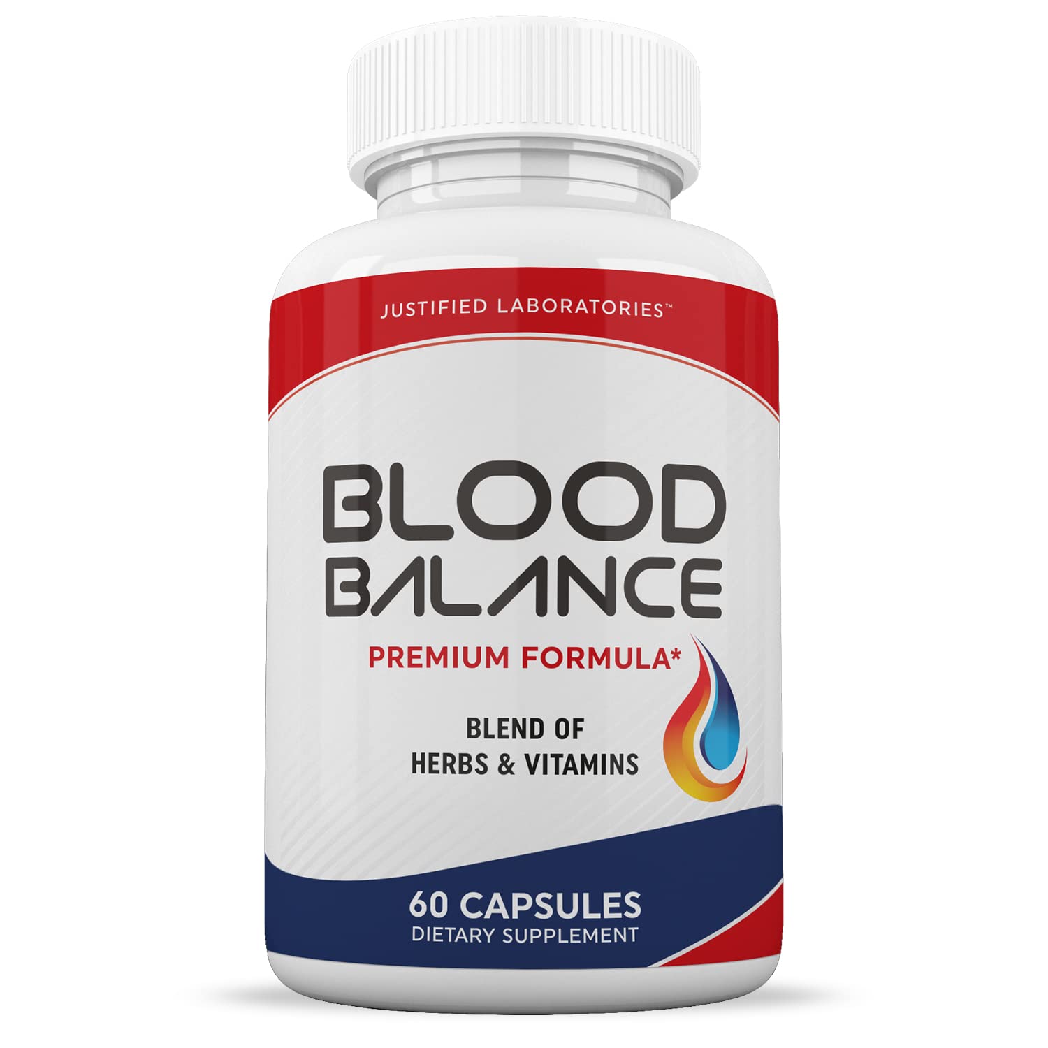 (3 Pack) Blood Balance Advanced Formula 620MG Supplement Pills 180 Capsules Justified Laboratories uk supplements