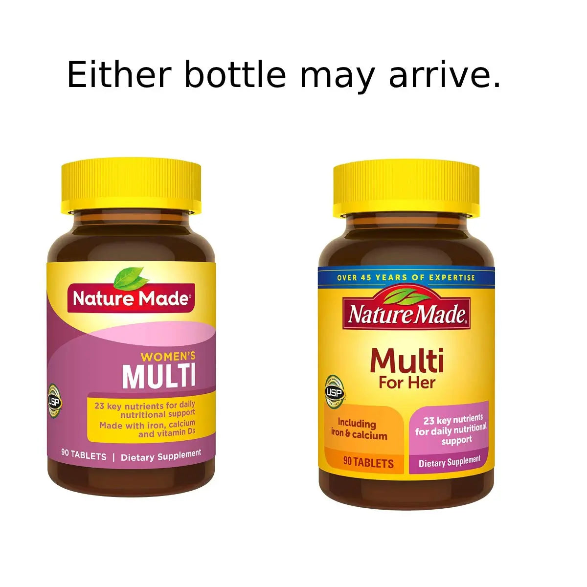 Nm Essential Woman Multi Size 90ct Nature Made uk supplements