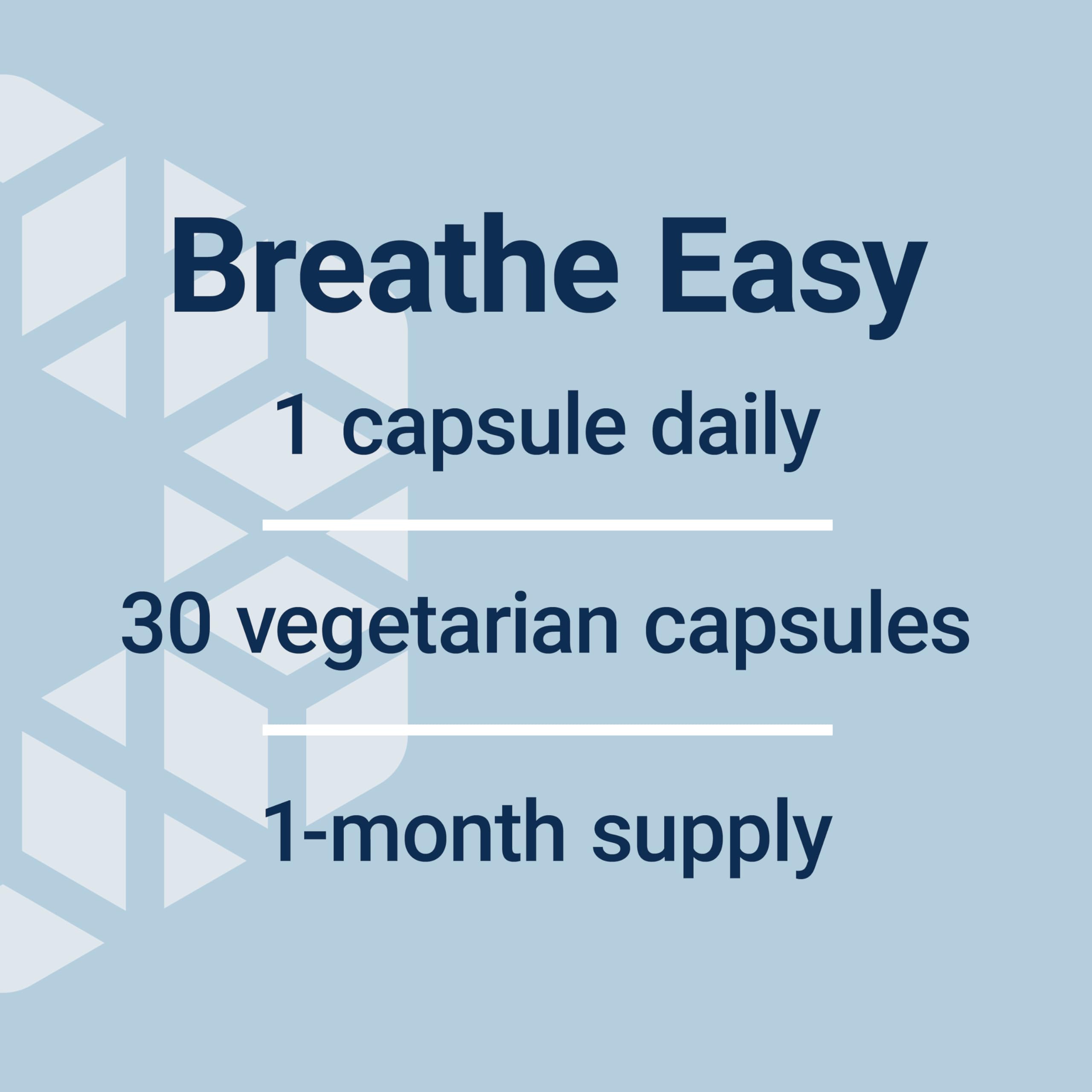 Life Extension Healthy Lungs, Respiratory Supplement, Lung Protection, Boswellia Serrata, Saffron Extract, Once-Daily, Gluten Free, Non-GMO, Vegetarian, 30 Capsules Life Extension uk supplements
