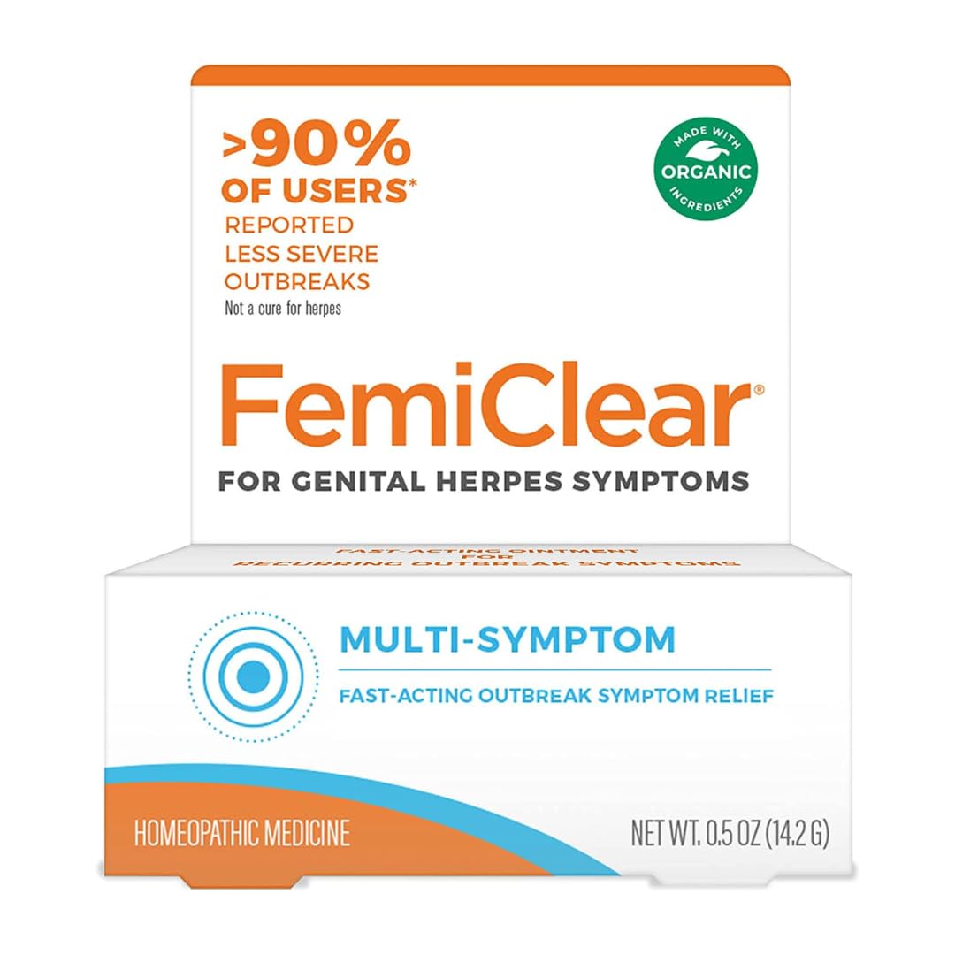 FemiClear for Genital Herpes Symptoms, Multi-Symptom - Effective Intimate Relief FemiClear uk supplements