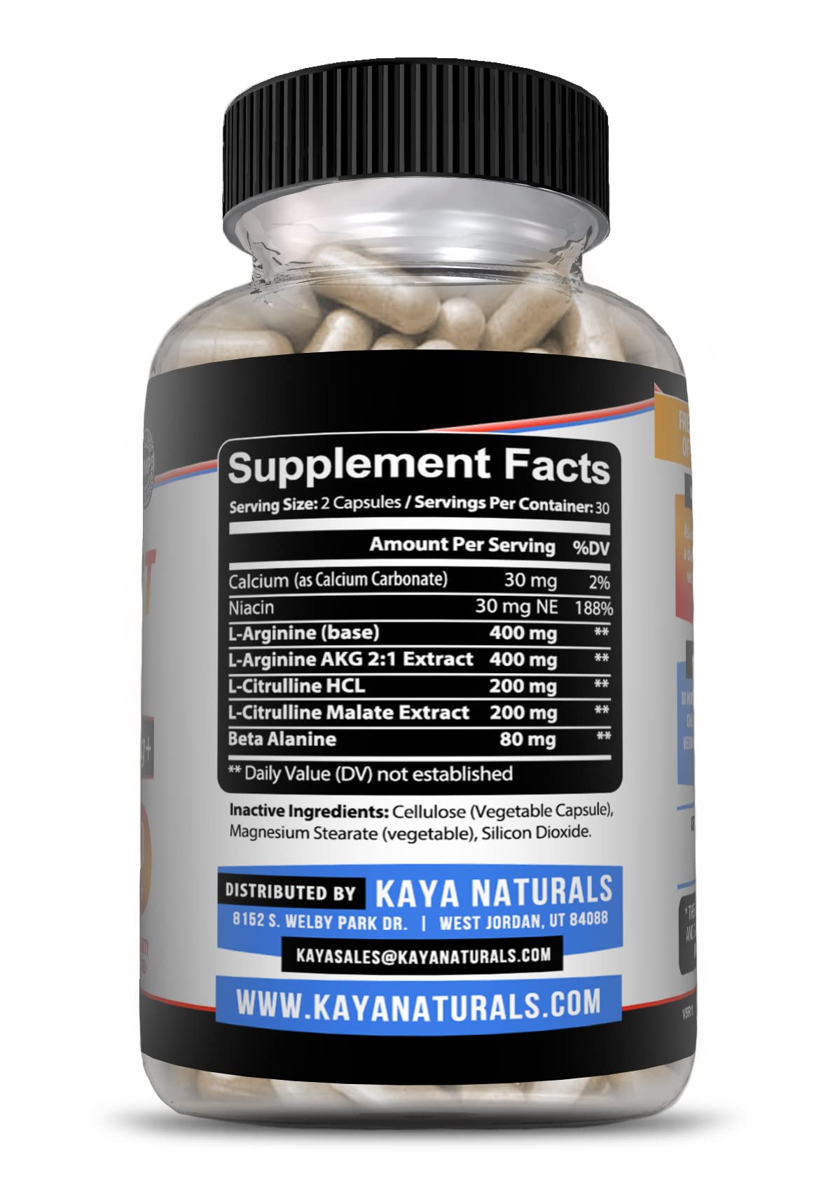 Kaya Naturals - Nitric Blast Potent All-Natural Herbal Supplement for Maximum Health Benefits Kaya Naturals uk supplements