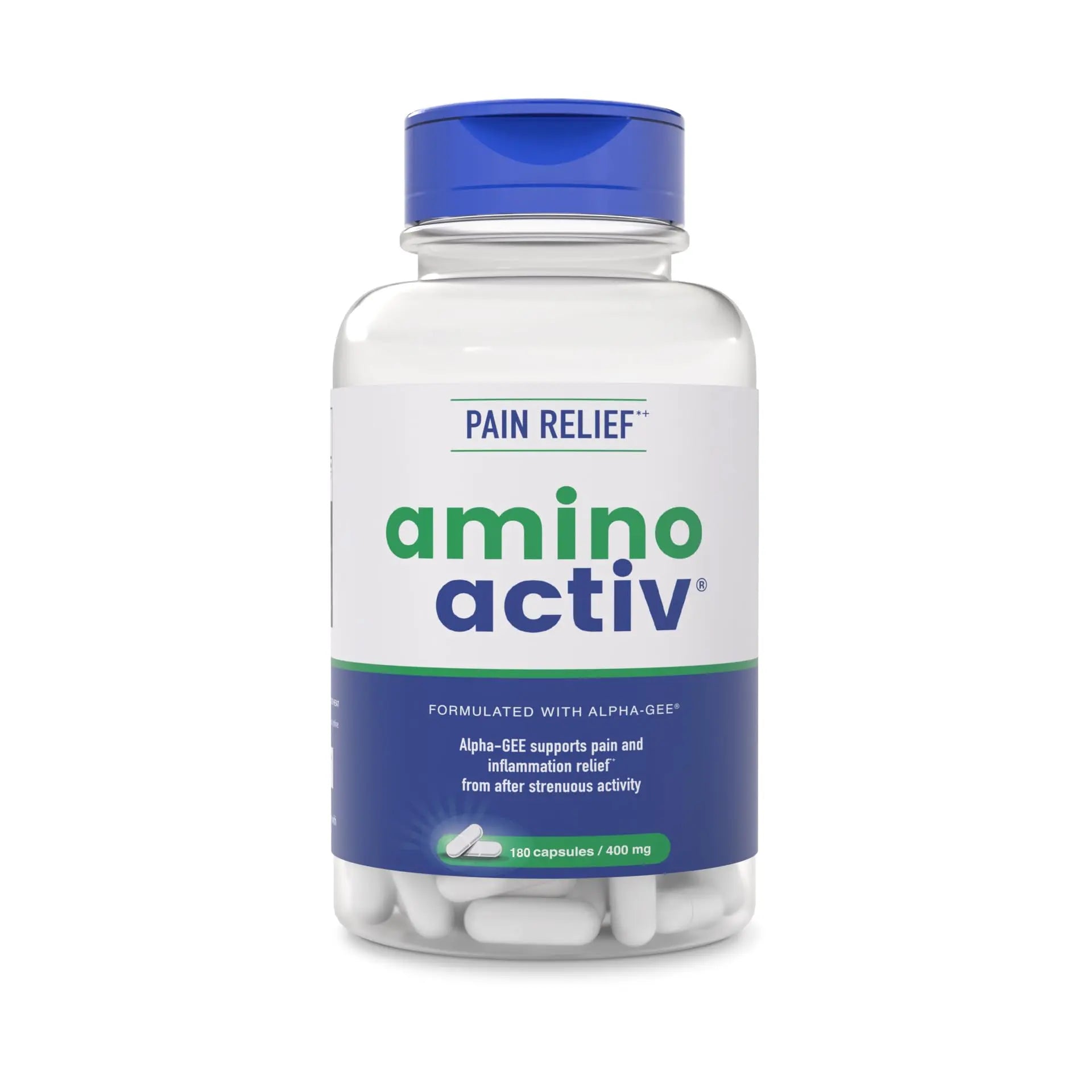 Amino Activ - Fast Holistic Support for Pain & Inflammation Caused by Activity/Exercise (180 Capsules) Amino Activ uk supplements