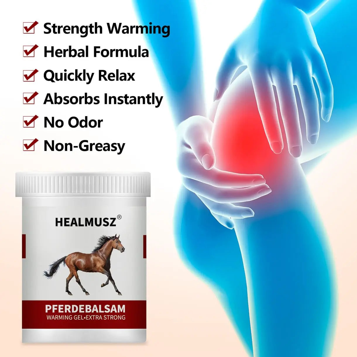 Horse Chestnut Cream Extra Strength Warming Massage Gel 16.9 Fl Oz (500mL) - Pferdebalsam for Varicose Veins, Muscle, Neck & Joint Discomfort, Bruises and Numbness ciwoll uk supplements