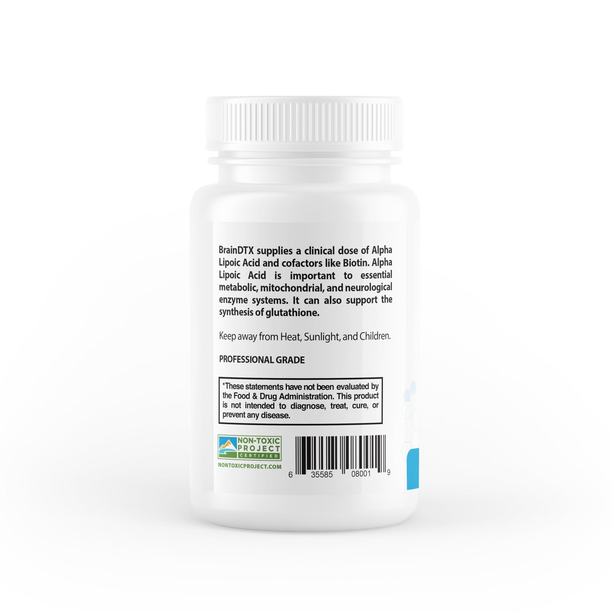 True Cellular Formulas BrainDTX - Supports Cognitive Function, Focus & Mental Clarity - Promotes Clear Thinking & Memory - with Alpha Lipoic Acid & Biotin - Antioxidant Support - 60 Capsules True Cellular Formulas uk supplements