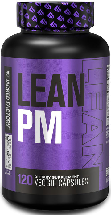 Jacked Factory Lean PM Night Time Body Support and Sleep Aid Supplement - Sleep Sup Jacked Factory uk supplements