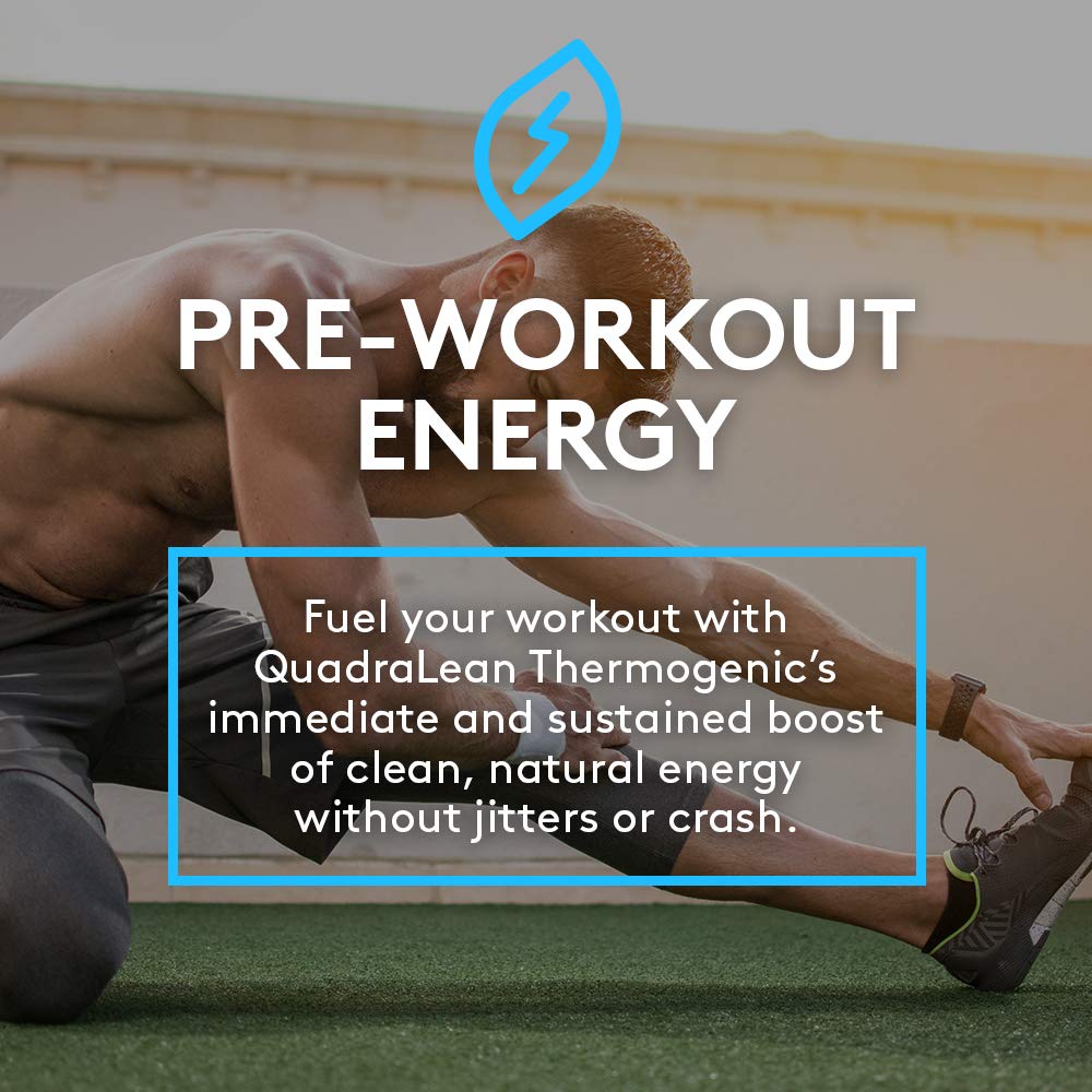 RSP Nutrition QuadraLean Thermogenic Fat Burner for Men & Women, Weight Loss Supplement RSP NUTRITION uk supplements