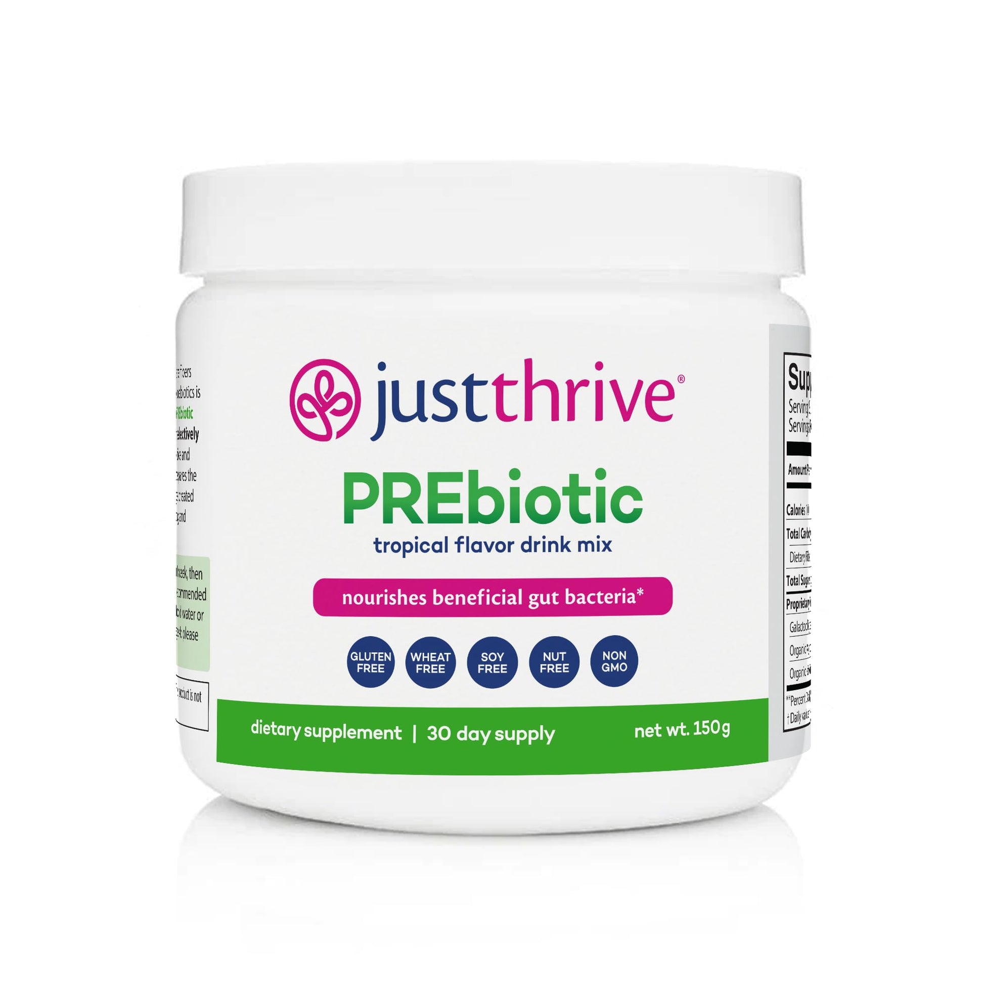 Just Thrive PREbiotic Powder - Digestive and Immune Support Supplement, 150 g Just Thrive uk supplements