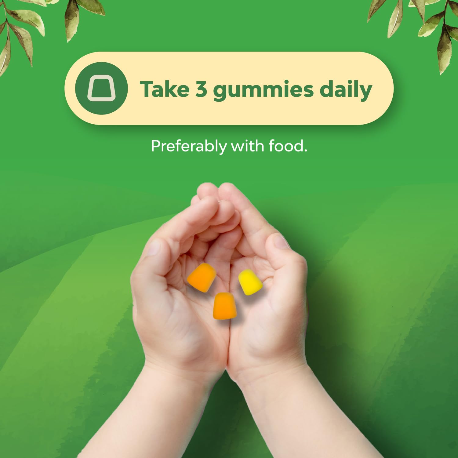 Bundle of Kids DHA Omega 3 Gummies - Fatty Acids Omega 3 6 9 for Brain Immune Strength Vision Focus Support and Liquid Multivitamin for Kids Immunity Support Natures Craft uk supplements
