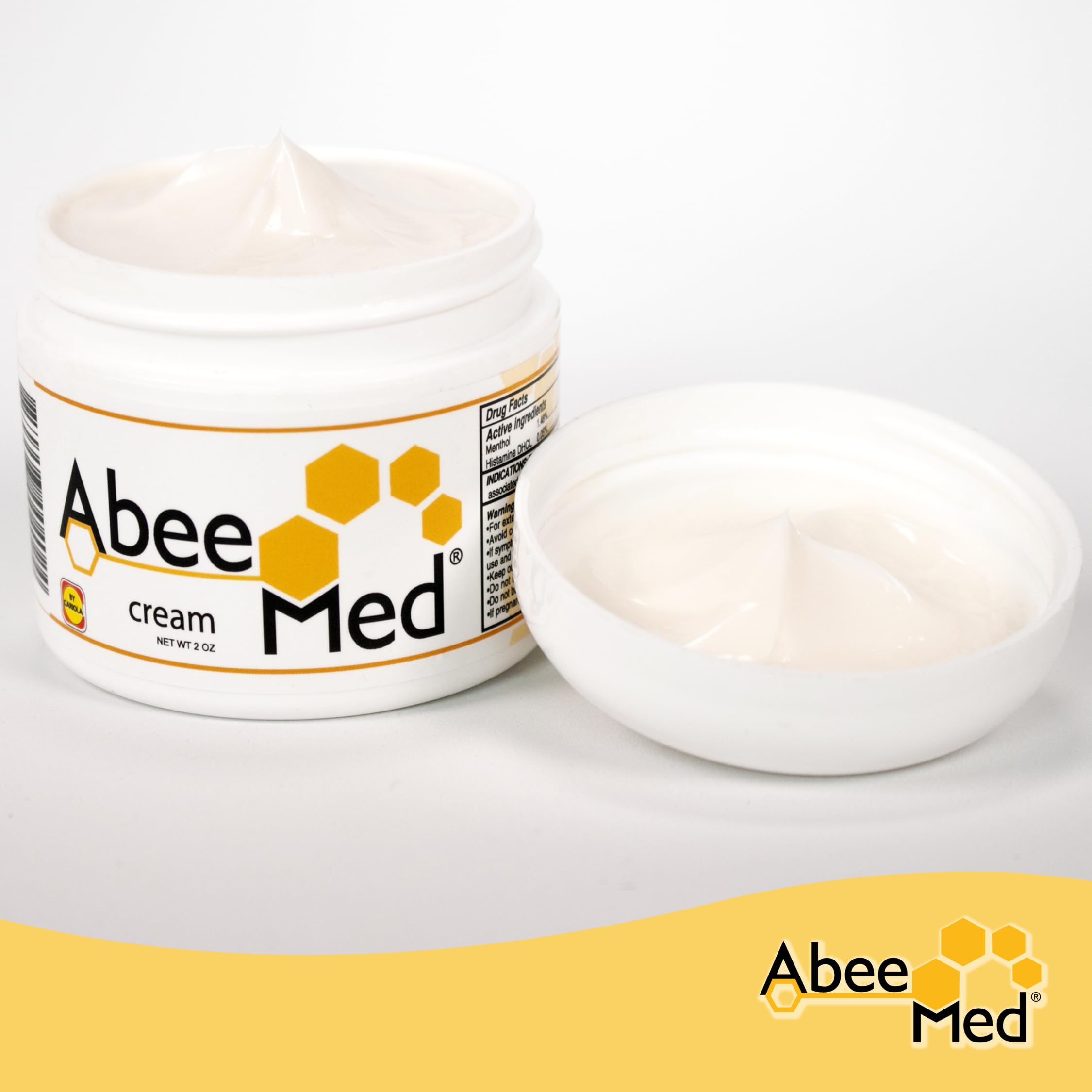ABEE MED Extra Strength Joint & Muscle Relief Cream – Menthol Cooling & Warming Formula with Bee Pollen, Aloe & Chamomile – Fast-Absorbing Comfort Cream for Back, Knees & Muscles – 2 oz ABEE MED uk supplements