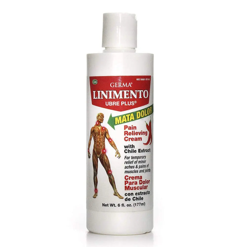 Germa Liniment Udder Plus. Natural Topical Analgesic Ointment. Relief for Pain and Aches in Joints and Back. With Chile Extract. 6 oz Germa uk supplements