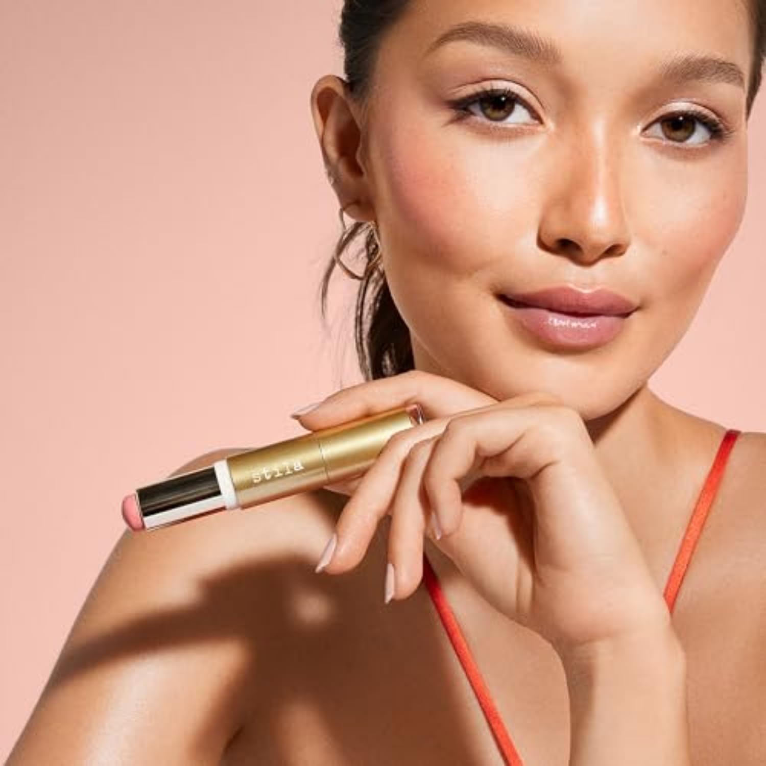 Stila Blush & Bronze Hydro-Blur Cheek Duo, Grapefruit & Caramel stila uk supplements