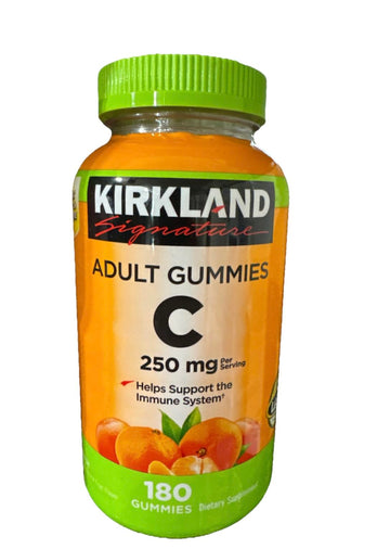 Kirkland Signature Vitamin C Adult Gummies 250 mg, 180 Count KIRKLAND uk supplements