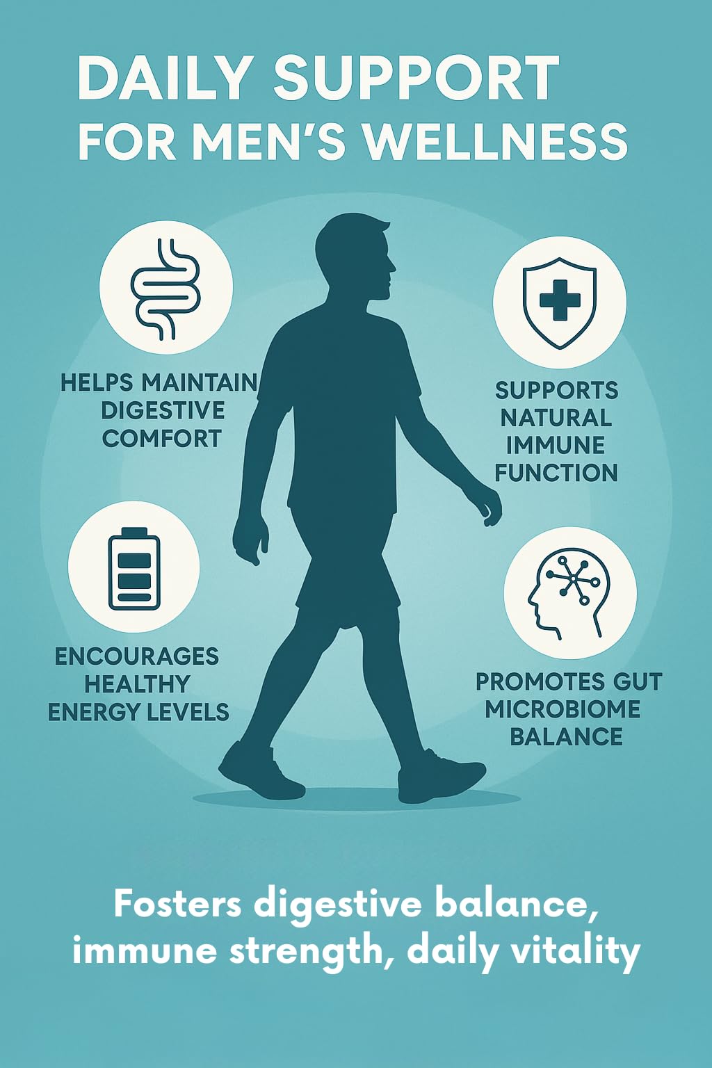 Organic Excellence Mens L Reuteri Probiotics for Gut Health with Prebiotics – 18 Strains for Digestive Health, Bloating & Immune Support – 30 Billion Probiotics + Sporebiotics – 30 Capsules Organic Excellence uk supplements
