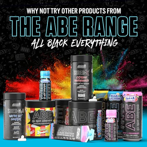 ABE All Black Everything Pre Workout Energy, Increase Physical Performance with Citrulline Applied Nutrition uk supplements