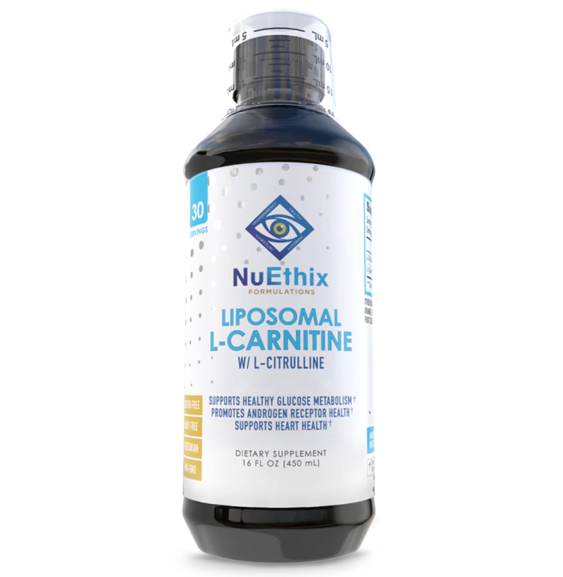 NuEthix Formulations Lipsomal L-Carnitine Supplement 600mg with L-Citrulline 1000mg NuEthix Formulations uk supplements