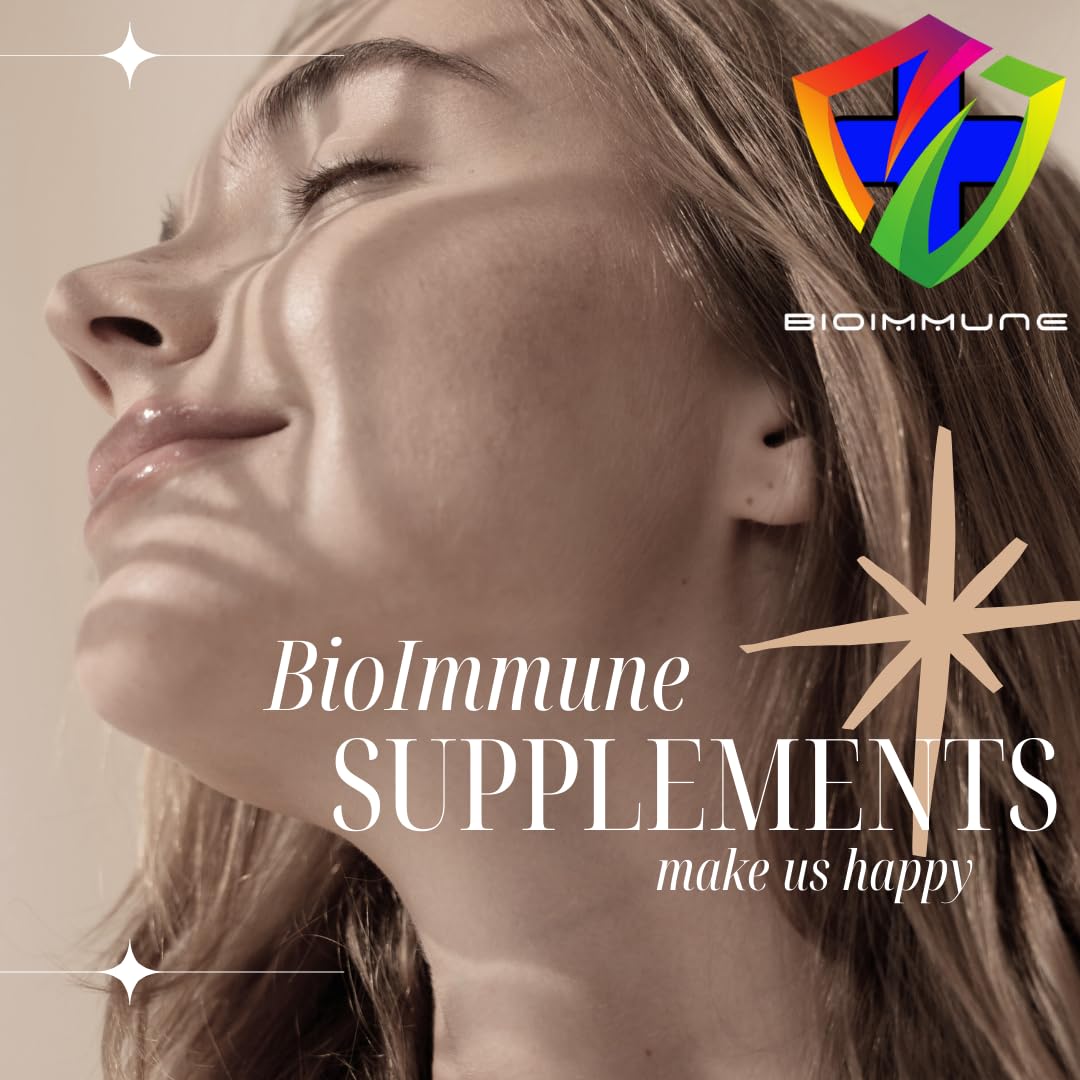 BioImmune NAD+ Supplement. Exclusive Formula w/Patent Pending RiboYOUNG™. Nicotinamide Riboside, Quercetin, Resveratrol, Betaine NRF2 Activator. Anti Aging True NAD Supplement BioImmune uk supplements