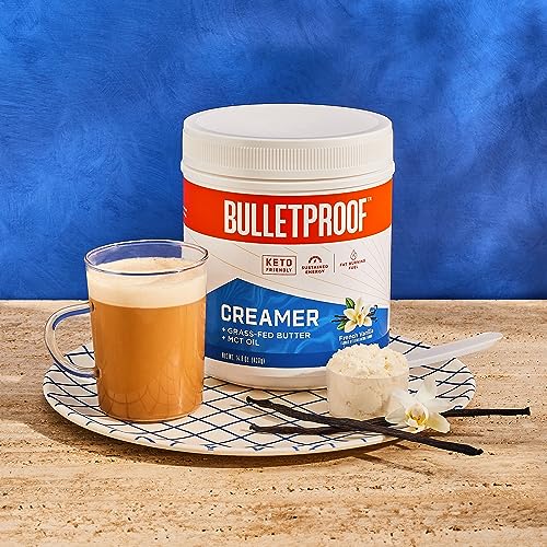 Bulletproof French Vanilla Creamer, 14.8 Ounces, Keto Coffee Creamer with MCT Oil Bulletproof uk supplements