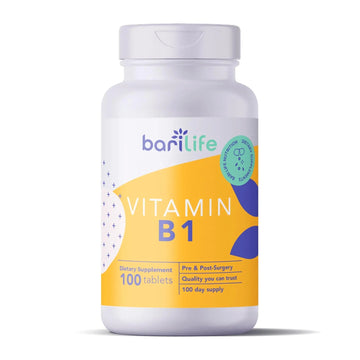 Bari Life Vitamin B1 100mg Tablets, Thiamin, Thiamin, Dietary Supplement (100 Tablets) Bari Life uk supplements