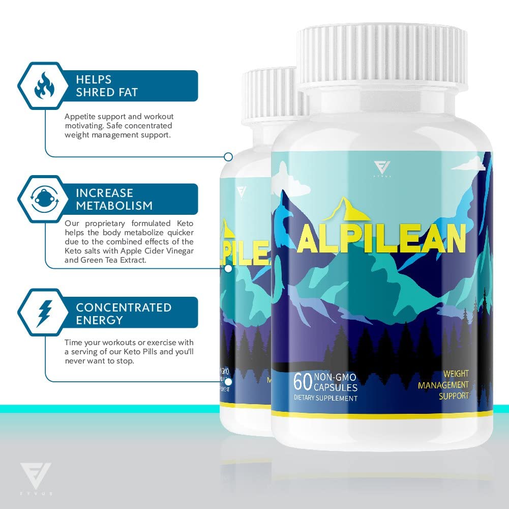 (5 Pack) Alpilean Max Weight Loss Capsules Supplement, Alpilean Ice Hack Support Fyvus uk supplements