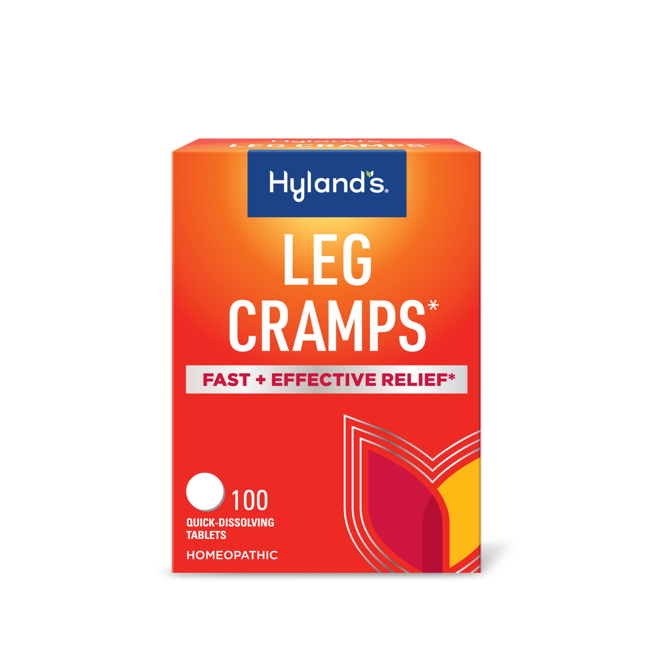 Hyland's Leg Cramps, Relief of Leg, Calf, Charley Horses, and Foot Cramps, 100 Quick-Dissolving Tablets Hyland's uk supplements