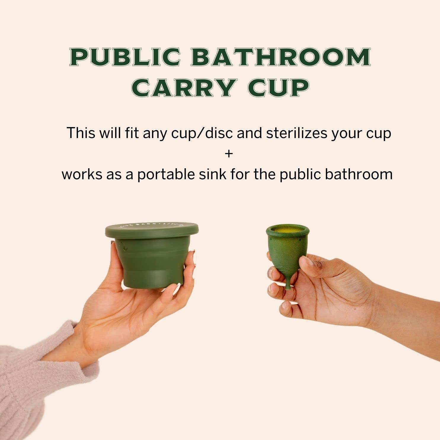 Pixie Cup Menstrual Cup Cleaner Kit - Sterilizer Wash, Public Restroom Carry Cup, 20 Wipes Pixie Cup uk supplements