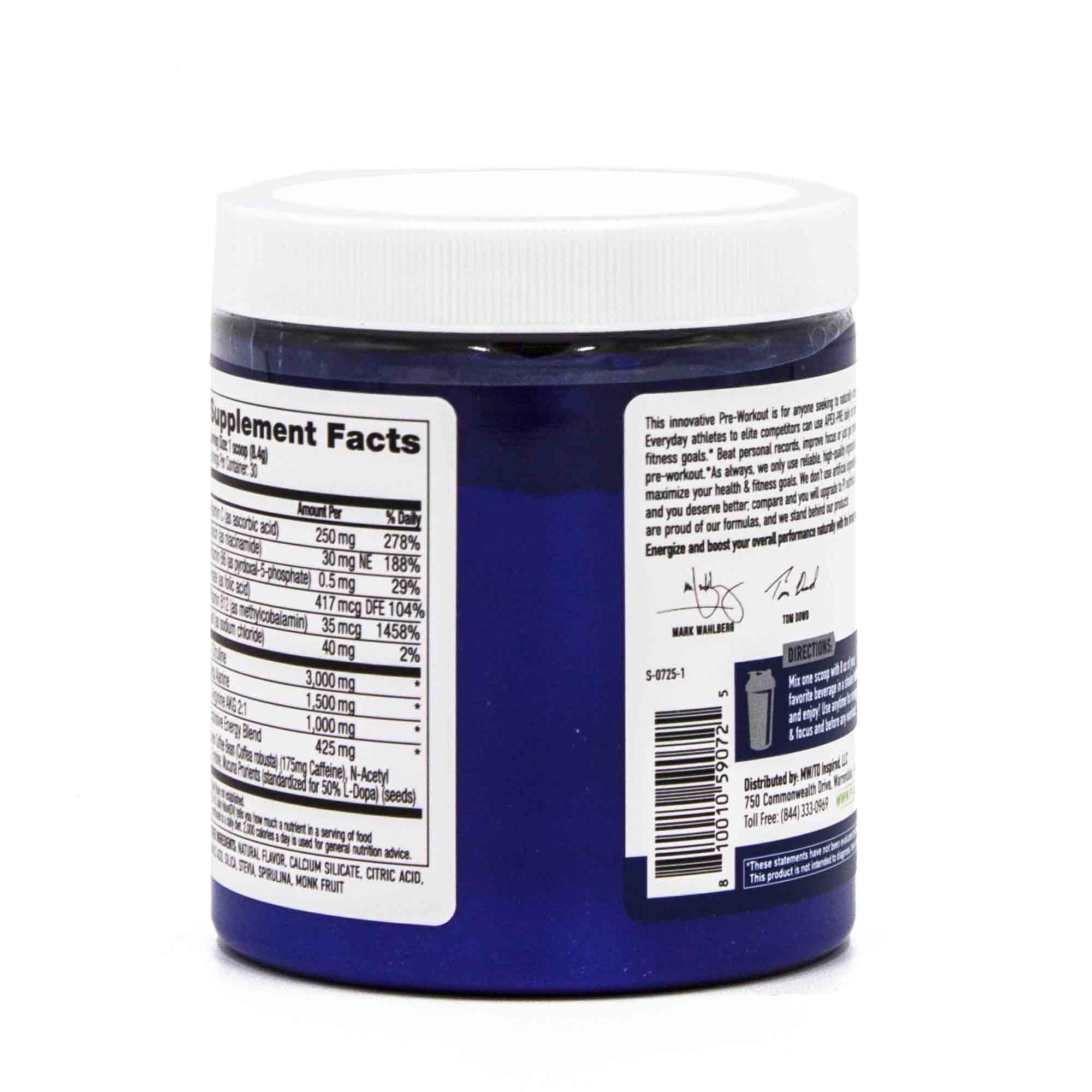 PERFORMANCE INSPIRED Nutrition - APEX Pre Workout Powder - Increase Energy & Endurance PERFORMANCE INSPIRED uk supplements