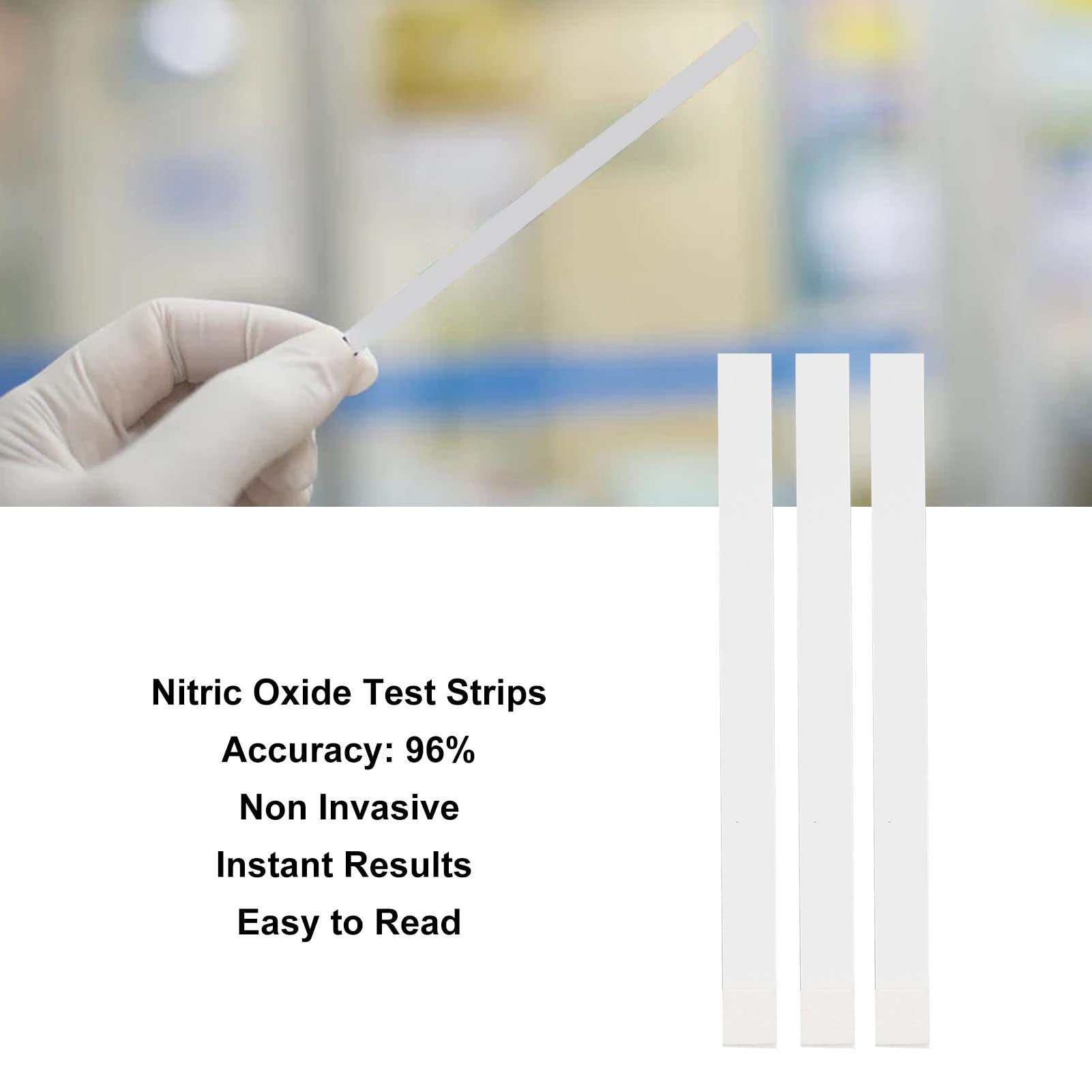 Body Nitric Oxide Test Strips, Fast Results Nitric Oxide Test Strips Highly Accurate 25 Strips DAUERHAFT uk supplements