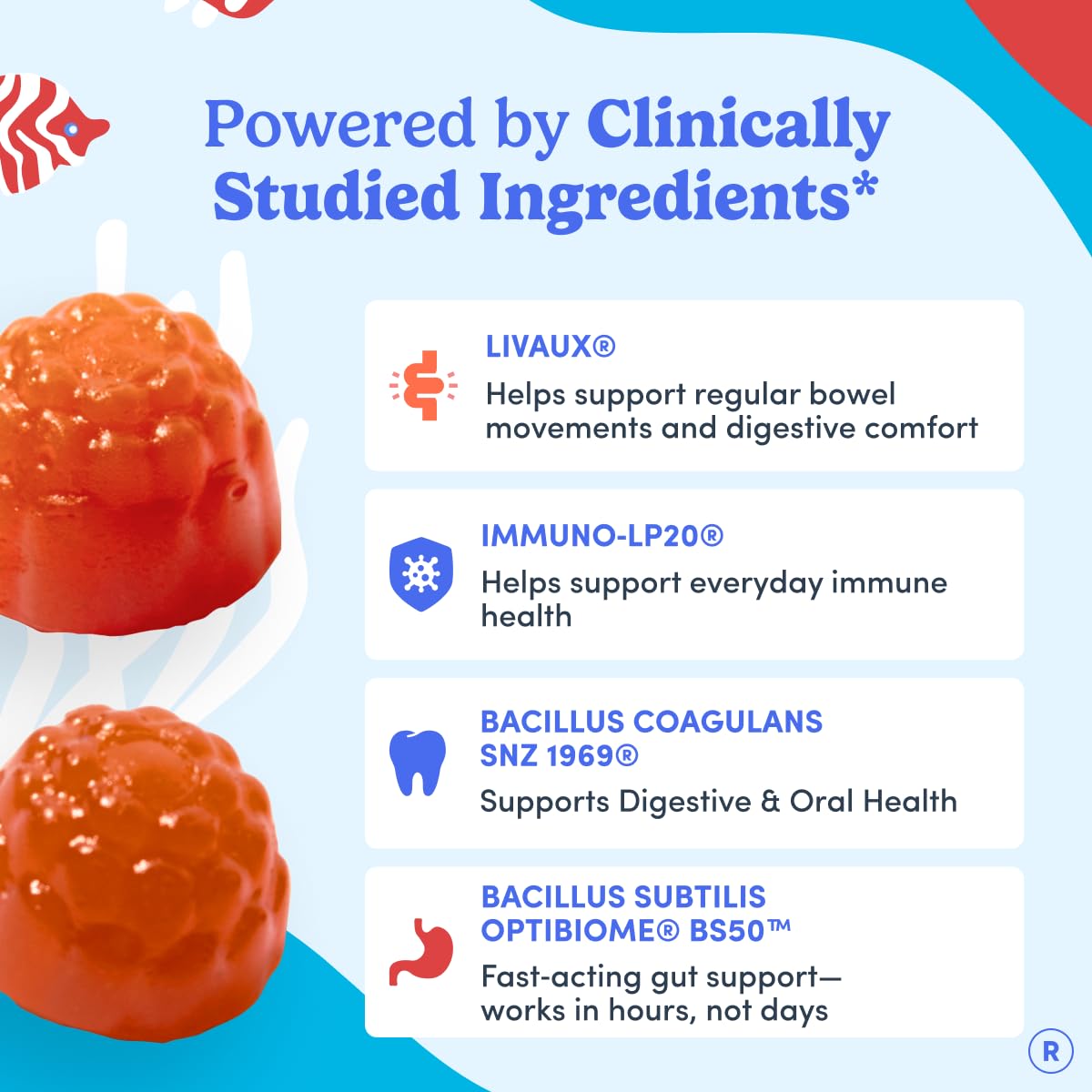 FIRST DAY Teens’ Gut Sustainer Tribiotic Gummies – 3-in-1 Prebiotic, Probiotic & Postbiotic Supplement – Supports Digestive, Skin, Oral & Immune Health, Nutrient Absorption & Growth – 30-Day Supply FIRST DAY uk supplements