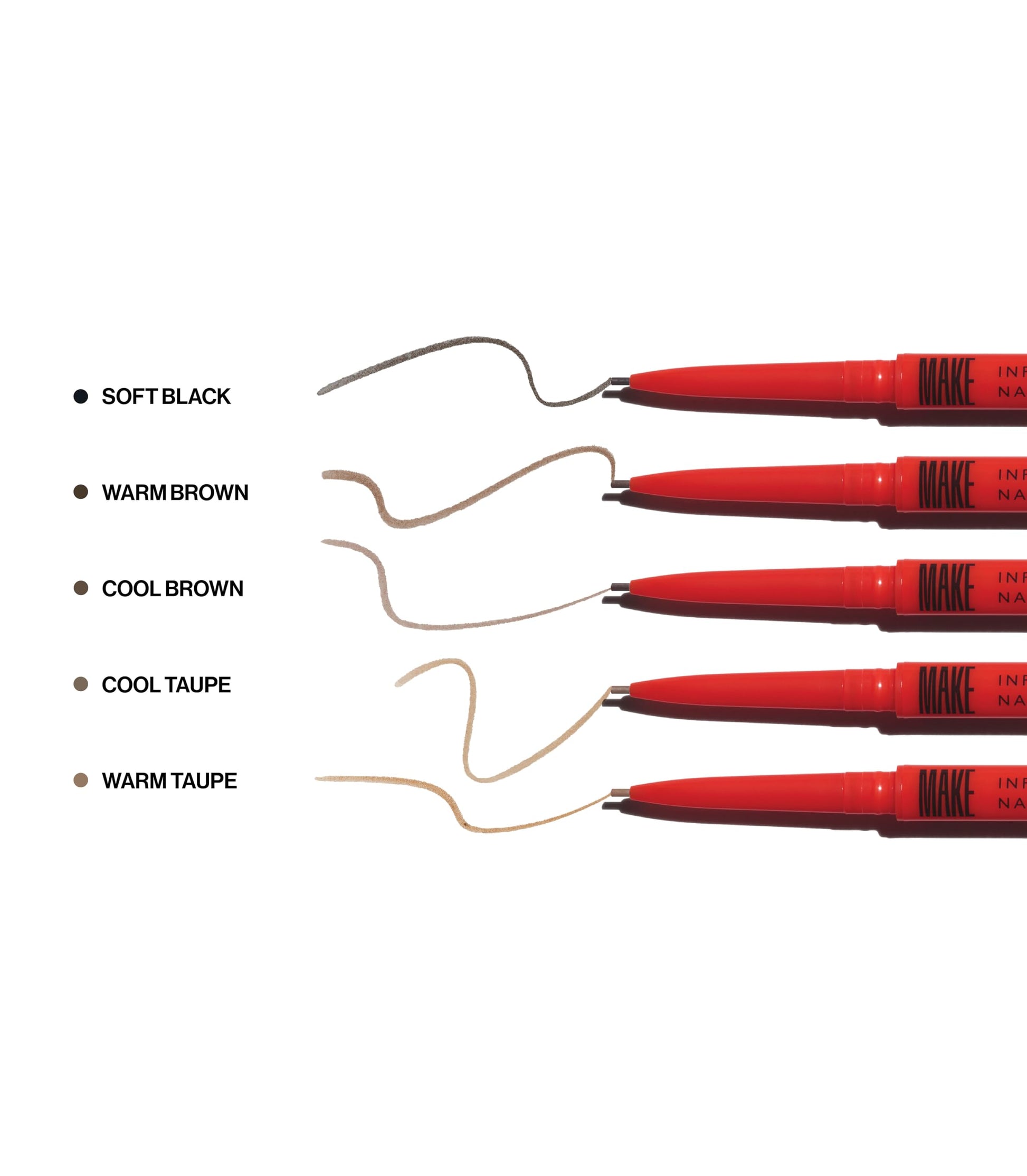 MAKE Beauty Nano Brow, Micro Eyebrow Pencil. Long-Lasting Smudgeproof Eye Brow Makeup for Hairlike Lines. Precision Liner for Natural-Looking Eyebrows - Shade, Warm Taupe MAKE uk supplements
