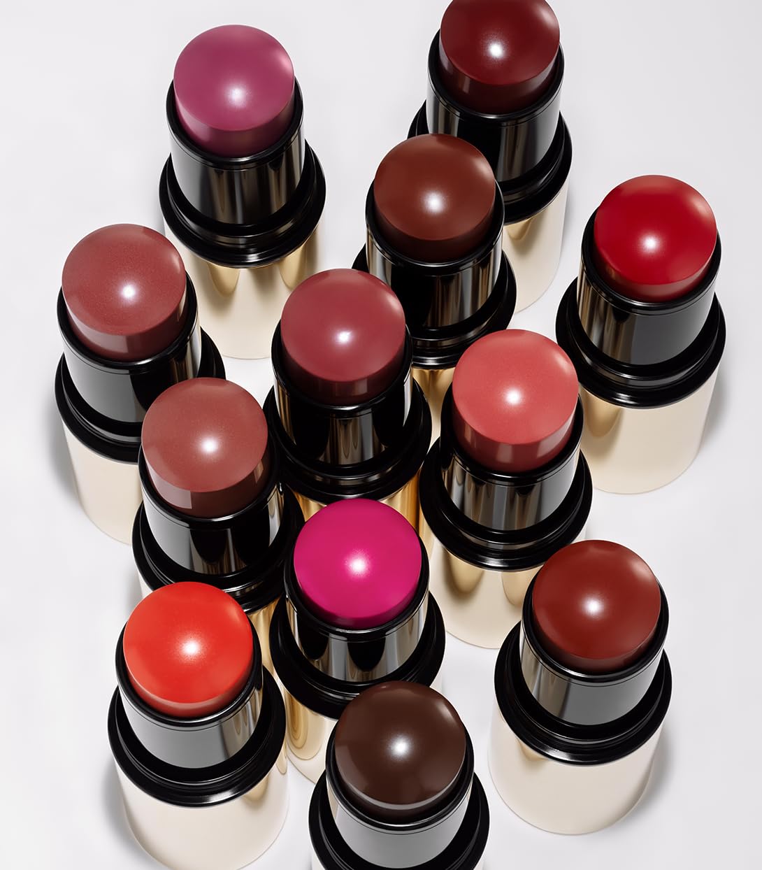 MAKE Beauty Heat Stroke Cream Blush Stick for Cheeks with Natural Hydrating Dewy Finish. Creamy Gel Blush Balm - Shade Baked, Deep Chocolate Brown Cheek Tint MAKE uk supplements