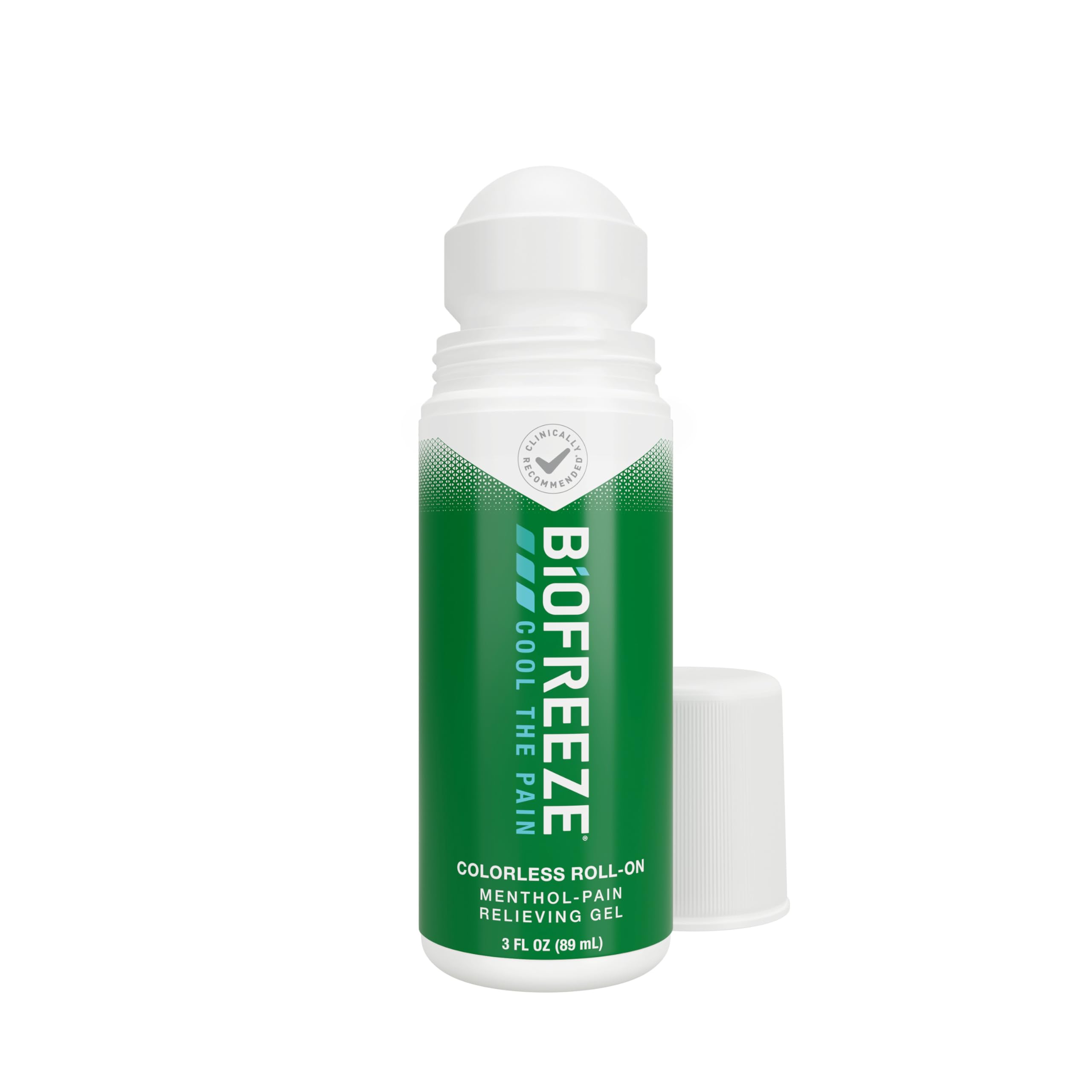 Biofreeze Roll-On Pain-Relieving Gel 3 FL OZ, Colorless Topical Pain Reliever For Muscles And Joints From Arthritis, Backache, Strains, Bruises, & Sprains Biofreeze uk supplements