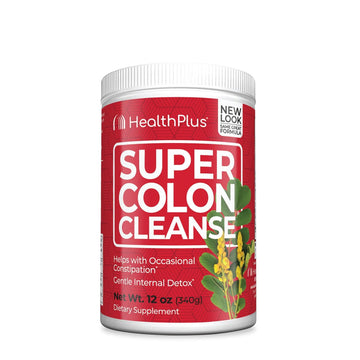Health Plus Super Colon Cleanse: 10-Day Cleanse -Detox | More than 1 Cleanse, 12 Ounces Health Plus uk supplements