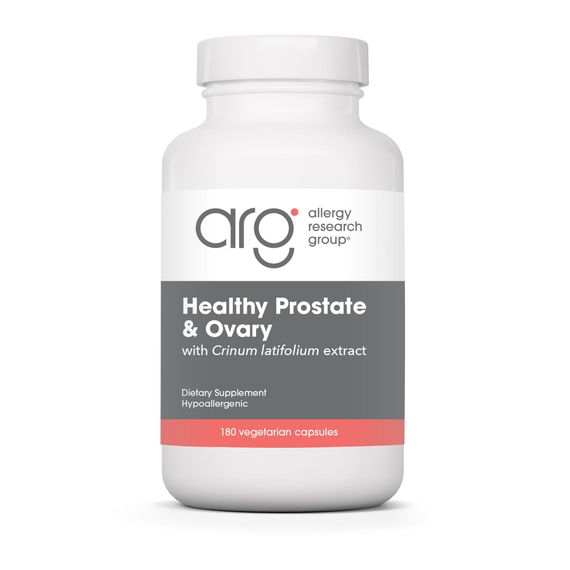 Allergy Research Group Healthy Prostate & Ovary - Traditional Chinese & Vietnamese Herbal Blend with Crinum Latifolium - Supports Reproductive Tissue & Immune Balance - 60 Servings - 180 Capsules Allergy Research Group uk supplements