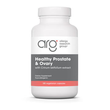 Allergy Research Group Healthy Prostate & Ovary - Traditional Chinese & Vietnamese Herbal Blend with Crinum Latifolium - Supports Reproductive Tissue & Immune Balance - 60 Servings - 180 Capsules Allergy Research Group uk supplements