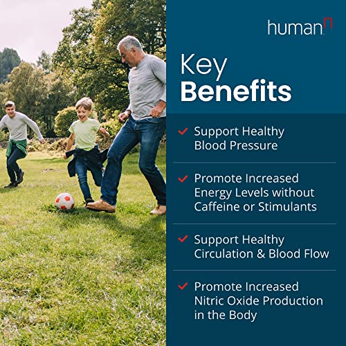 HumanN SuperBeets - Beet Root Powder - Nitric Oxide Boost for Blood Pressure, Circulation & Heart Health Support - Non-GMO Superfood Supplement - Natural Black Cherry Flavor, 30 Servings humanN uk supplements