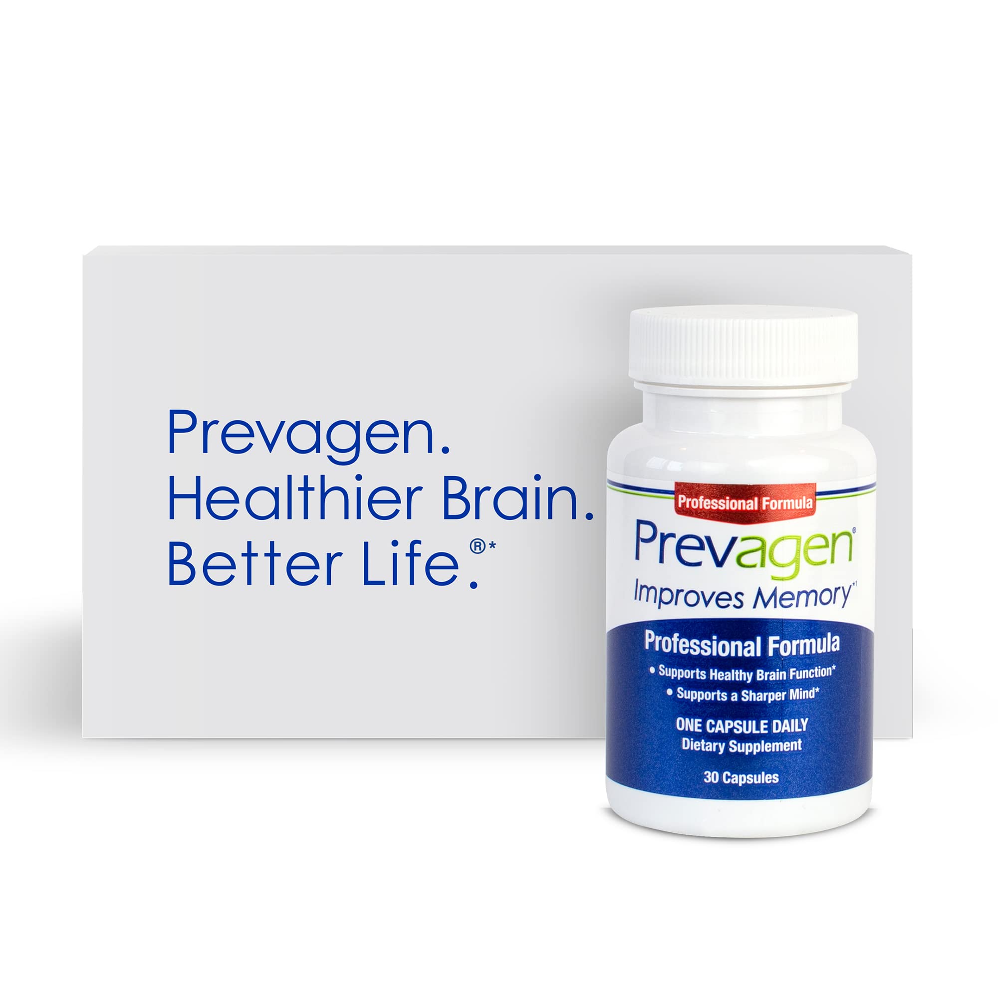 Prevagen Improves Memory - Professional Formula 40mg, 30 Capsules |1 Pack| with Apoae Prevagen uk supplements